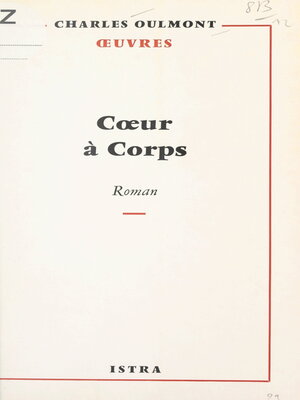 cover image of Cœur à corps